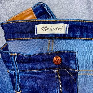 Madewell high-rise skinny jeans!